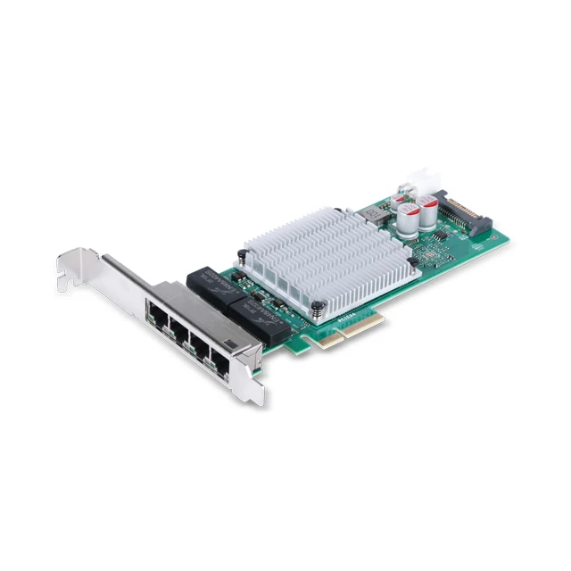 PCIE-P4AL4 4-портовый PCI Express GigE PoE Vision рамки захватами
