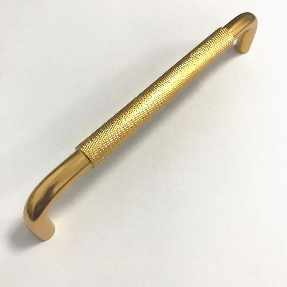 New product U-shaped Brass knurled handle door pull handle free shipping D2004