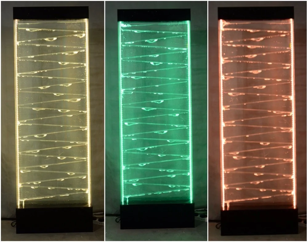 Романтическое украшение аквариума танцы стена с водяными пузырьками экран воздушный насос для пускания мыльных пузырей стены