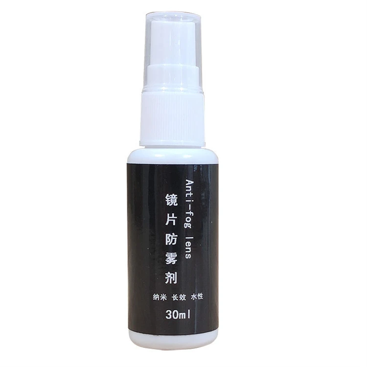 Factory 30ML 60ML Glasses Lens  Anti Fog Spray Custom Logo Pattern Swimming Goggles Cleaner Myopia Lens  Anti-fog Spray