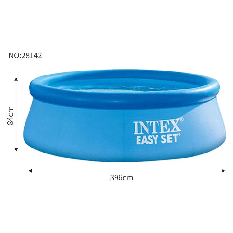 INTEX 28142 13ft* 33in Above Ground Pool Inflatable Swimming Pool Equipment Kids Pools With Filter Pump