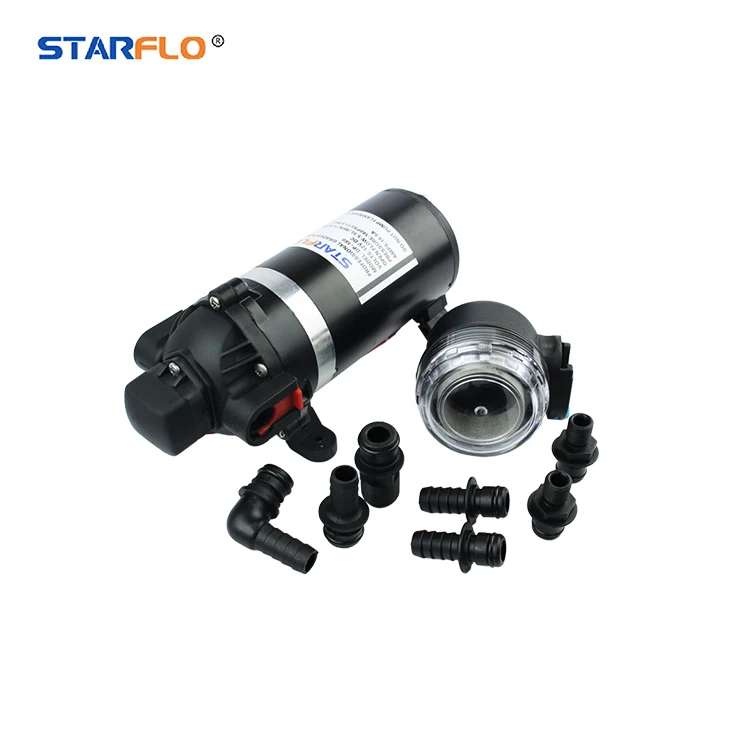 Мембранный насос STARFLO 12 В 160psi сельскохозяйственный самовсасывающий распылитель автомойка водяной высокого давления