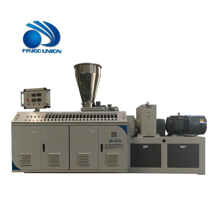 FAYGO Plastic Extruder Price PVC Electrical Conduit Pipe Water Drainage Pipe Extrusion Making Machine Plant