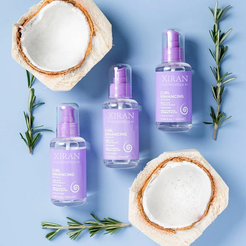 Curl Enhancing Hair Oil Restore Bounce Anti-frizzing and Smoothing Hair Serum Oil for Curly Hair