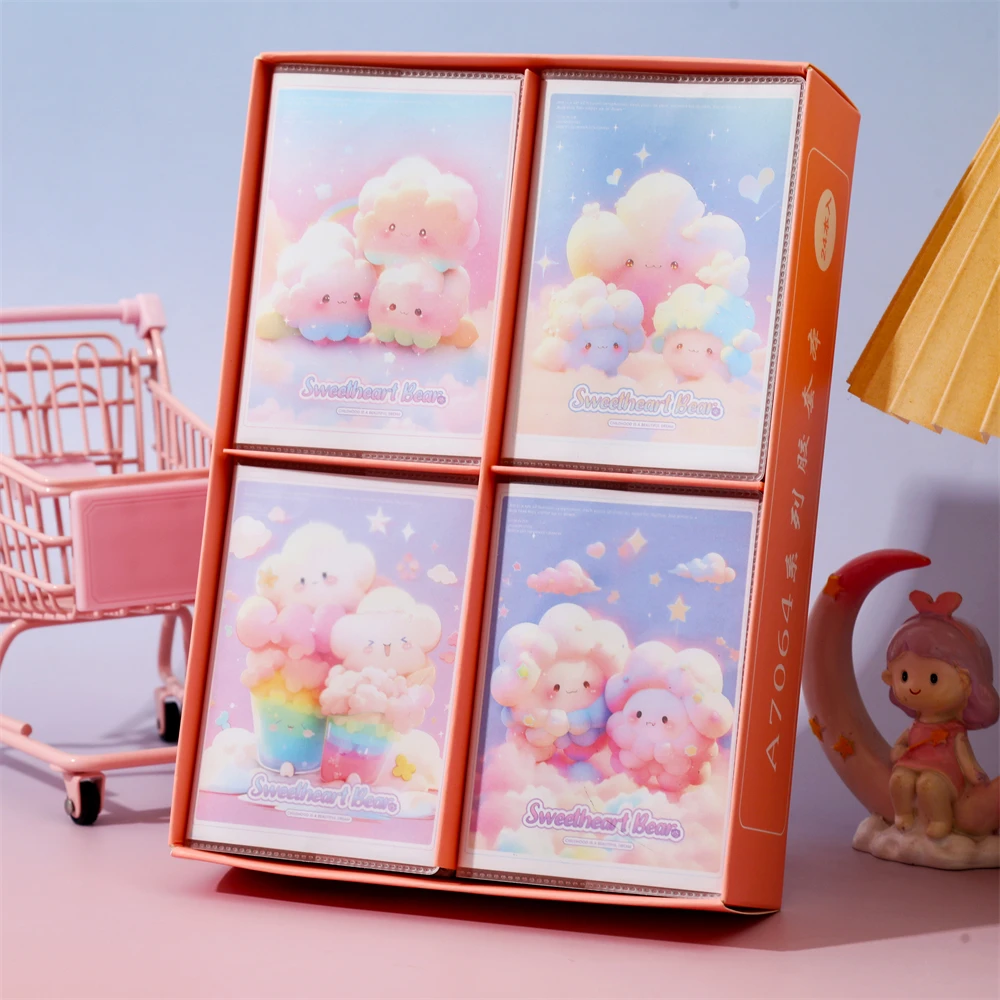 2024 Transparent Eva On Front Cover Or White Pu Leather Cmyk Printing With Buckle For Closing Hardcover Casebound Notebook
