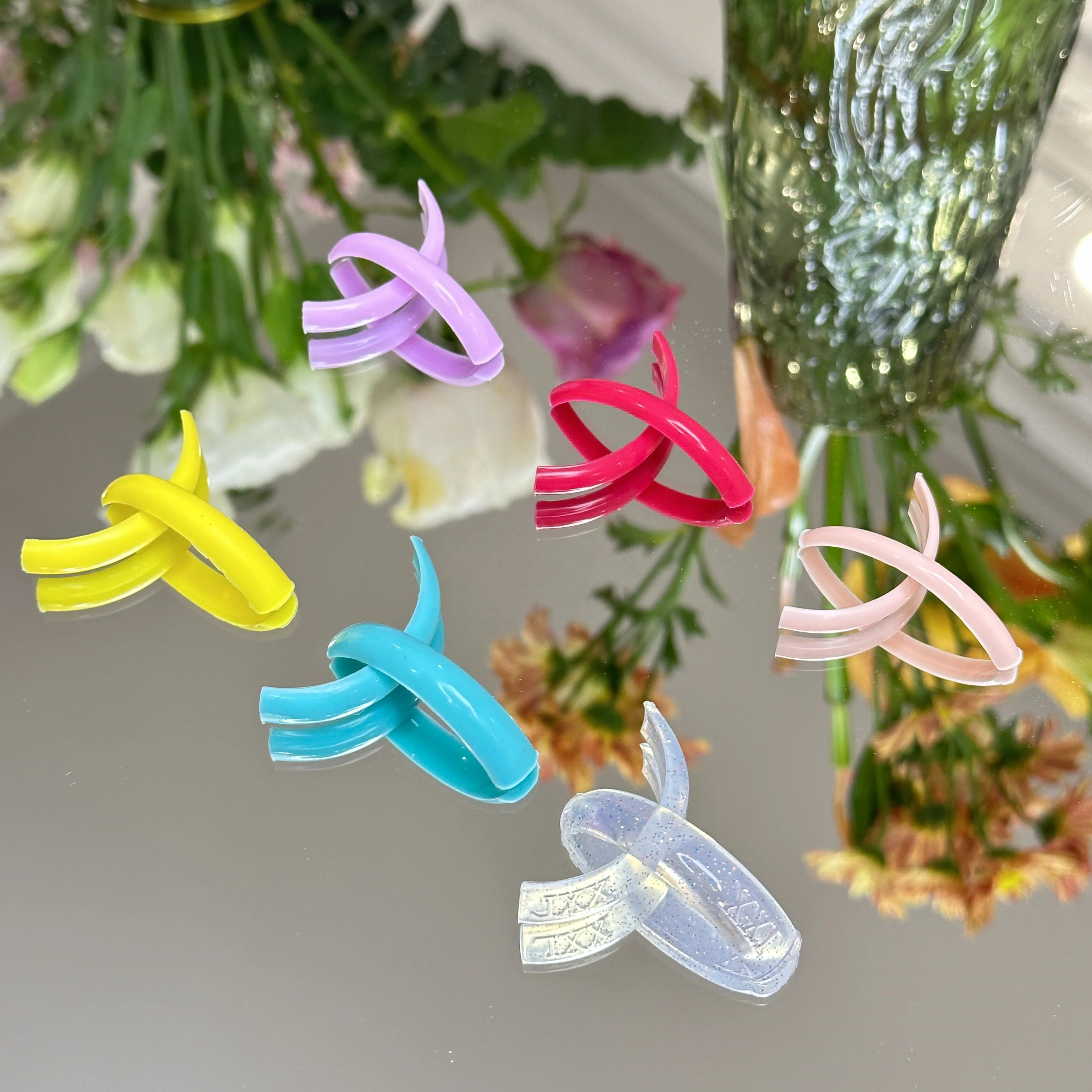 Self Sticky Lash Lift Pad Eyelash Perm Rod  Lash Lifting Shield 6 Size U Curl Perming Pads Colorful Lamination Roller Shieldss