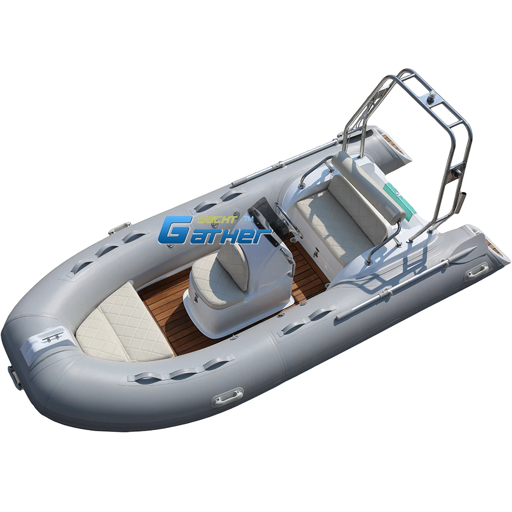 France or Taiwan or Japanese hypalon 1.2mm heavy duty inflatable RIB BOAT RIB390C