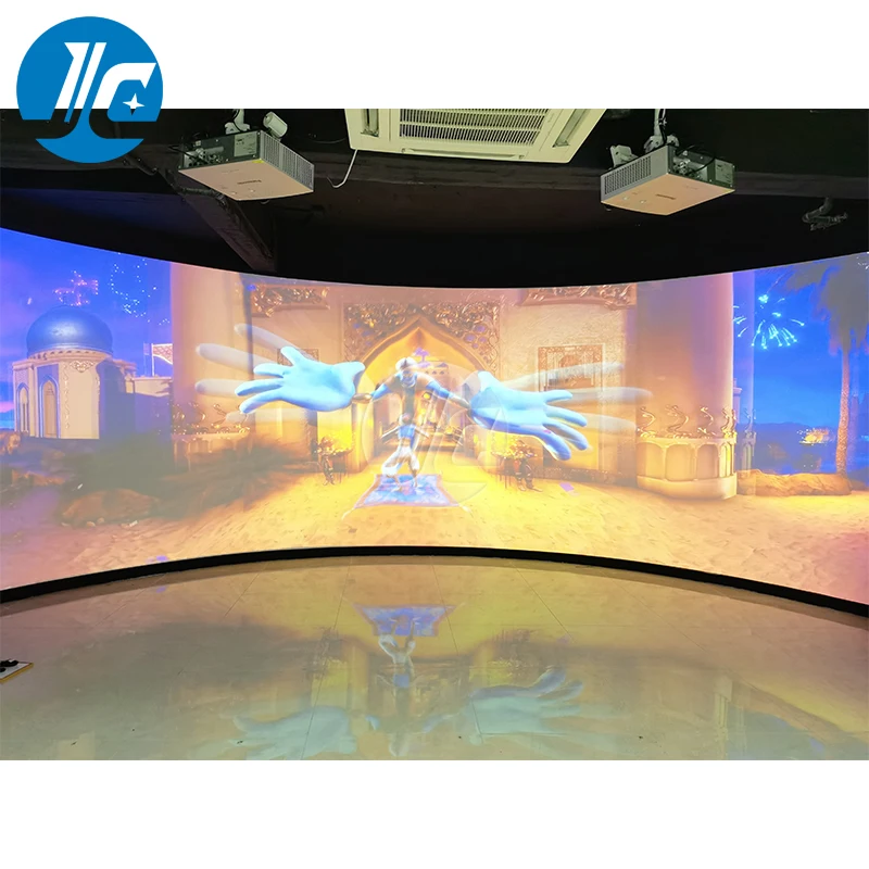 3D Interactive Games Immersive Room Interactive Projection Bar Table For Education
