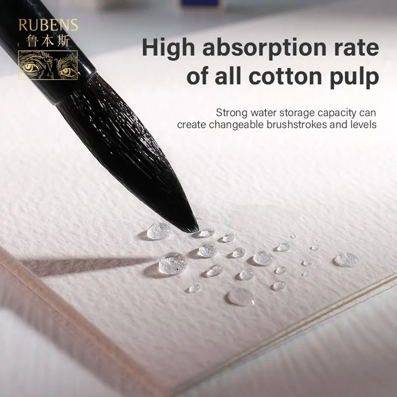 Paul Rubens Professional Water Color 300gsm Painting Paper 32k 20sheets Hand Painted Water Colour Paper