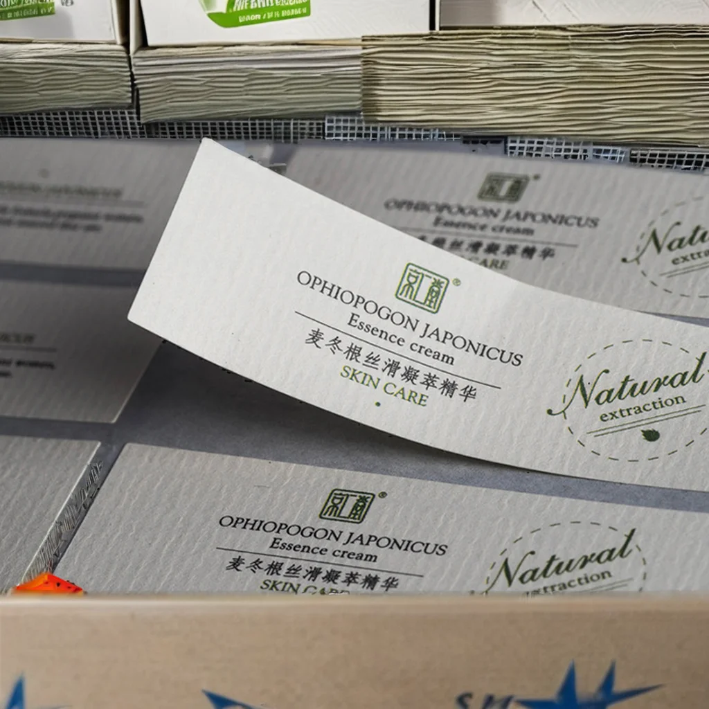 Custom Gold Foil and Embossed Company Logo Printed 3D Vinyl Waterproof Art Paper Stickers for Wine Beer & Soda