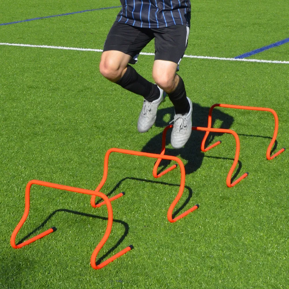 Wholesale football training hurdles bending jump hurdles football training equipment abs hurdles children outdoor