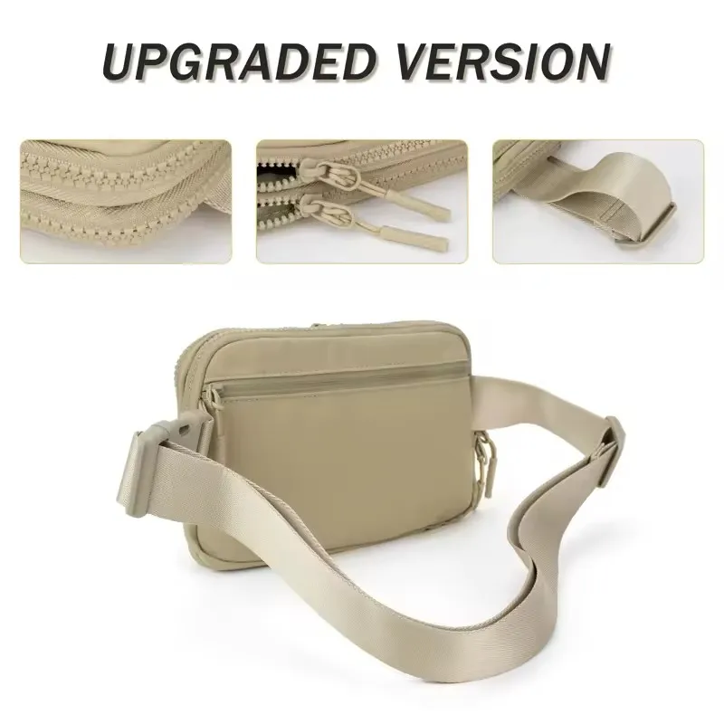 Waterproof Belt Bag Crossbody Bag Chaleco Nylon Hip Pack Cycling small Running Tactical Fanny Pack Waist Bag For Men women