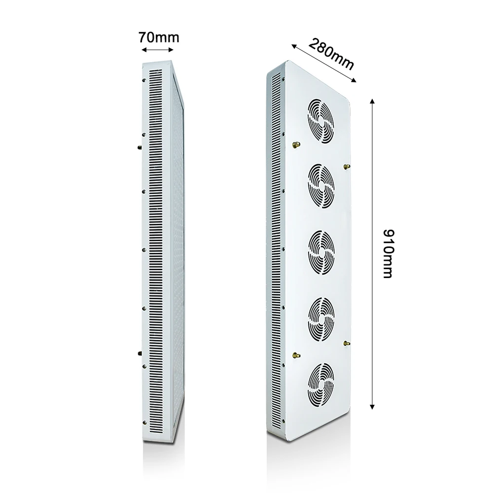 SGROW High Irrandiance Near Infrared 1500W Dual Switches Full Body 660nm 850nm Red Light Therapy Panel