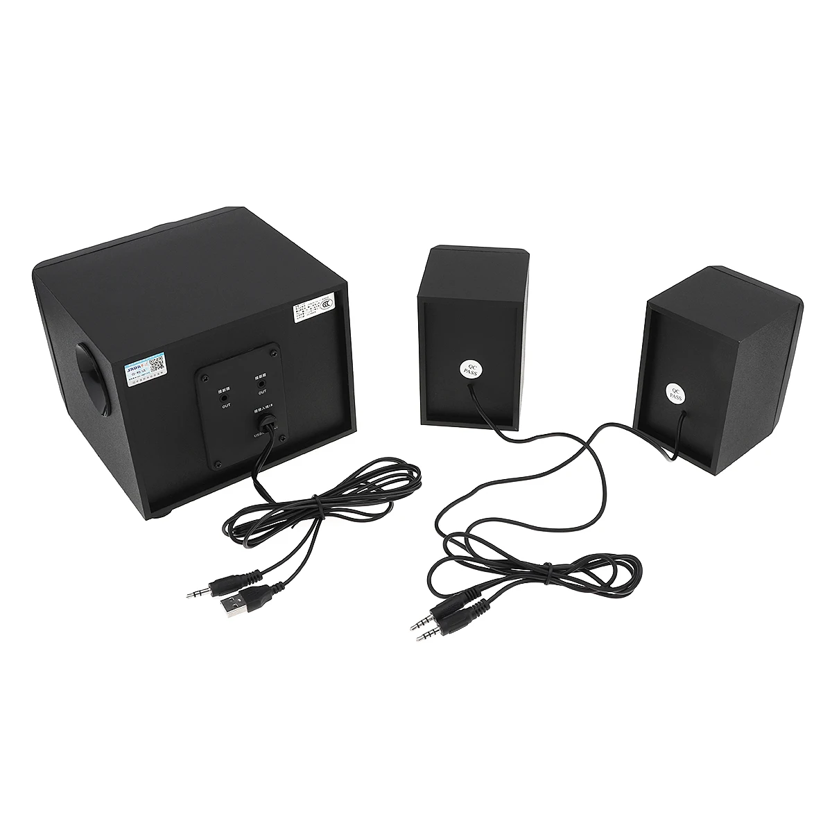 Creative Brand Desktop Stereo PC Computer Speakers 2.1 USB Subwoofer RGB Gaming Speaker