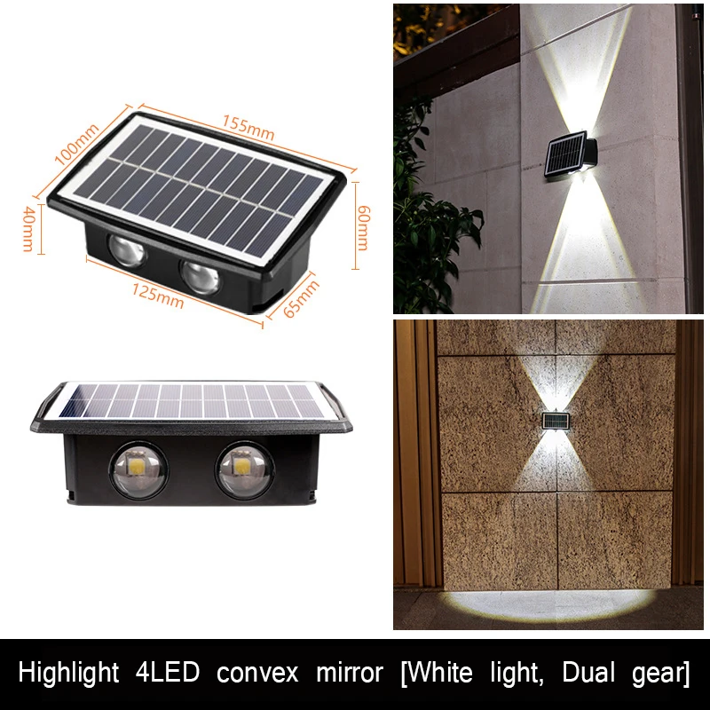 LED Energy Saving Solar Induction Lamp Gaeden LED Security Motion Sensor Light Outdoor Solar LED Wall Light