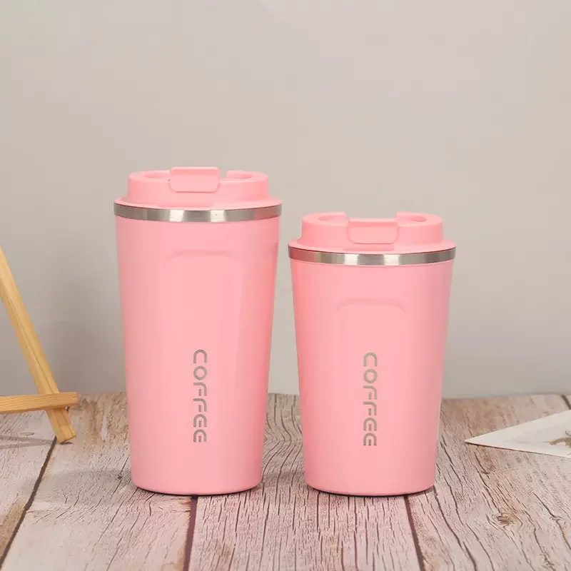 Hot selling  Double Walled Stainless Steel Car Tumbler Business Office Thermal Mug Vacuum Insulated Reusable Coffee Cup