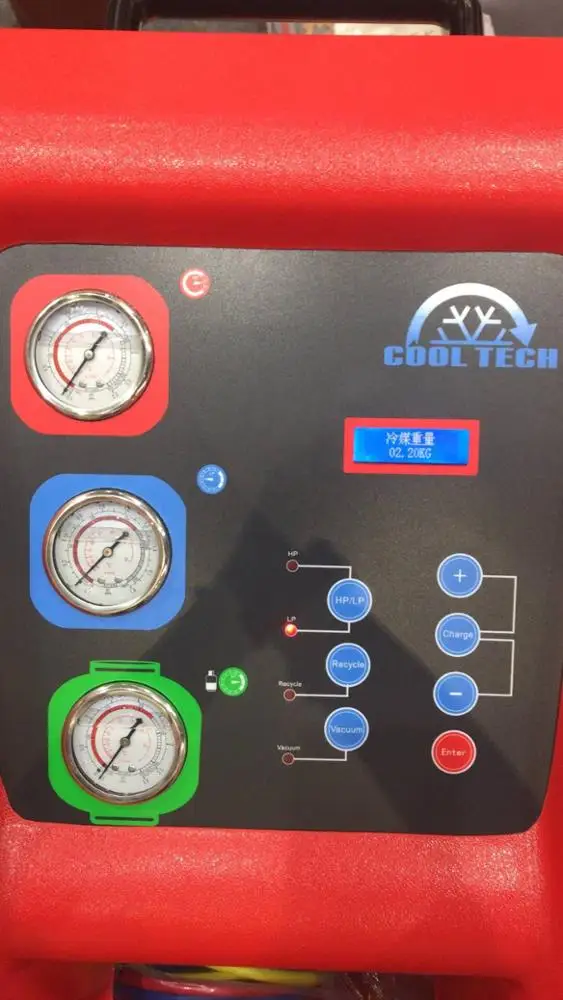 
Semi Automatic Car Refrigerant Charging Machine for R134A Gas 