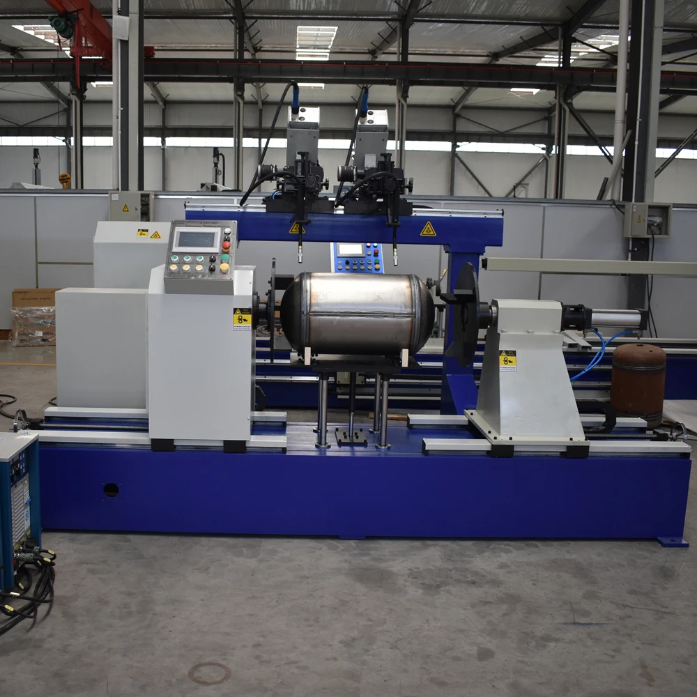 Twin Torch Coolant Tank Welding Machine