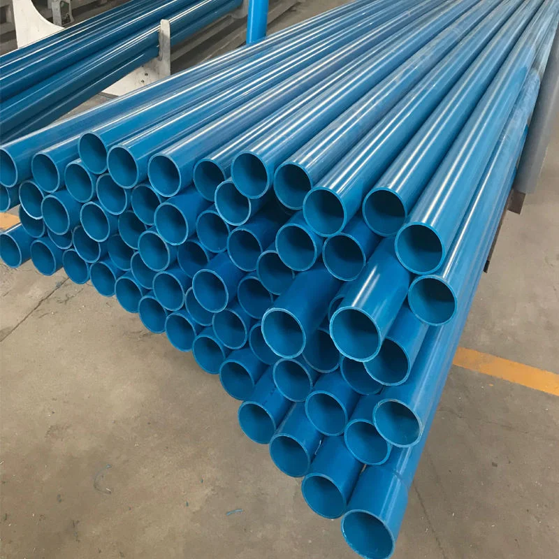 Boxi Dn110 Dn125 Threaded Pvc Pipes For Water Drilling 1/2 Pvc-u Pipe For Water