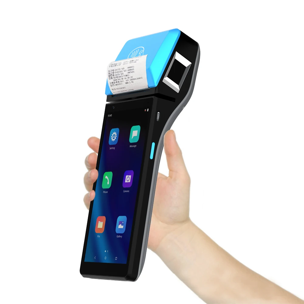 2+32G Android POS 58mm Thermal Receipt Printer Invoice POS Handheld Machine Billing Device Z500