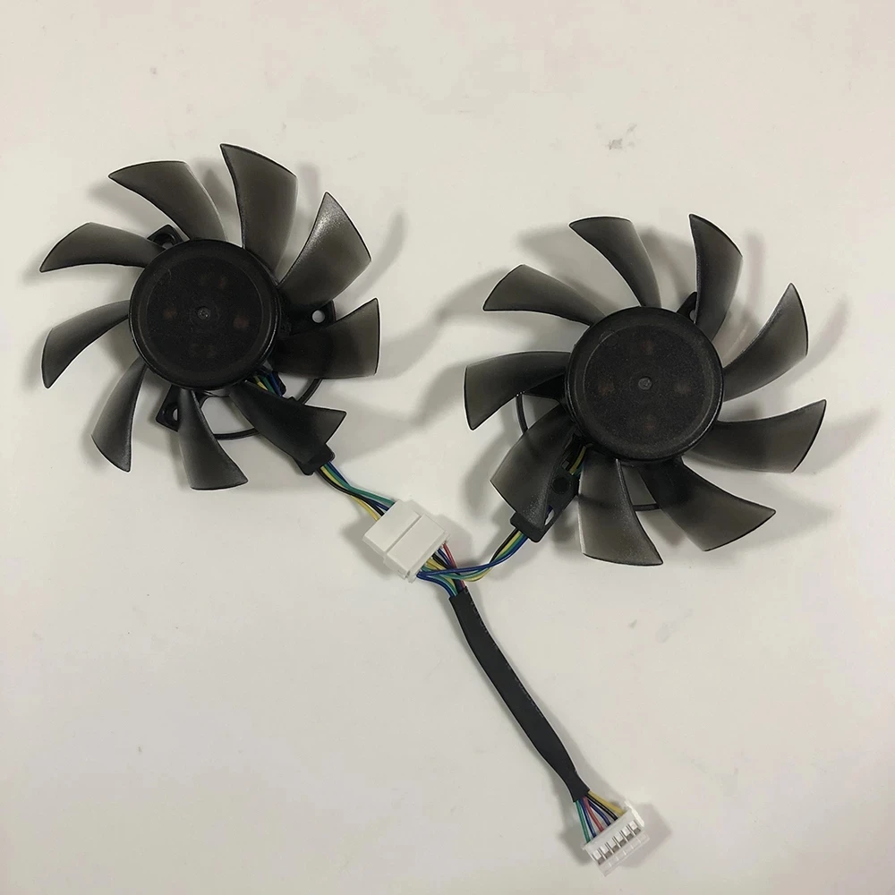 Кулер T128015BU FD8015U12D 6Pin RTX 2060 GTX1660 Ti для ASUS GTX 1660 1660Ti TUF GAMING OC RTX2060 охлаждающий вентилятор графической