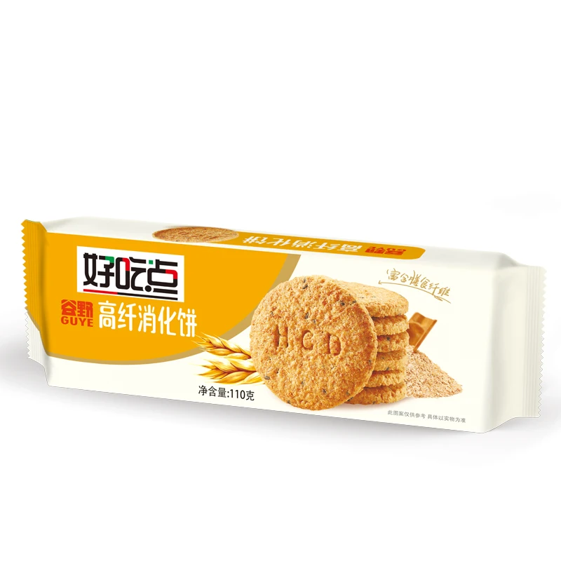 Wholesale high fiber coarse grain cake 800g casual snack cookies