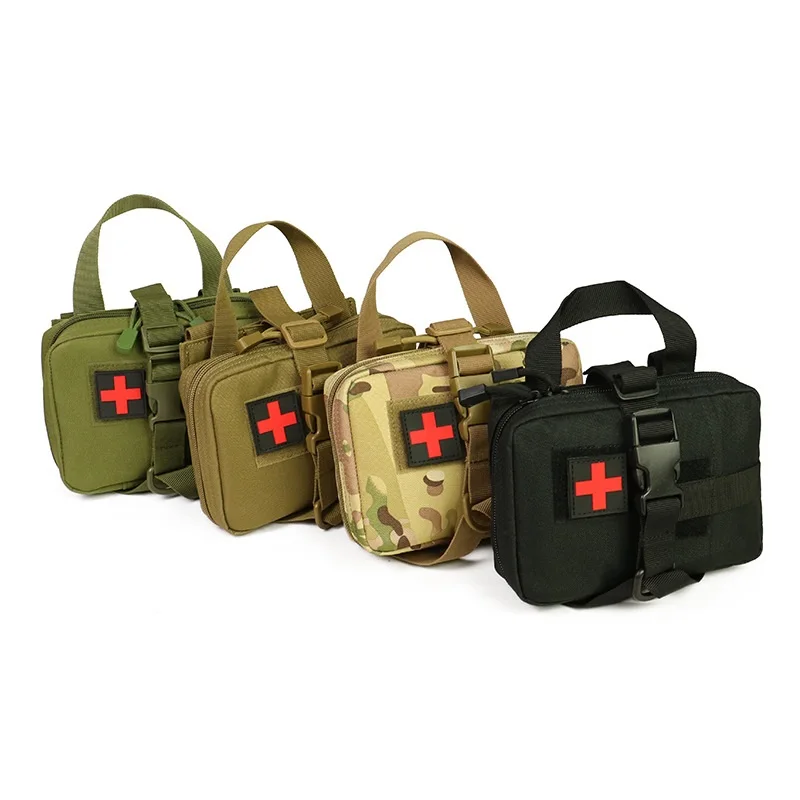 Tactical Camouflage Emergency Molle Storage Pouch Medical First Aid Bag