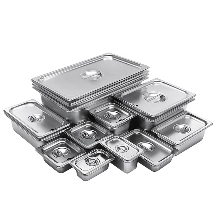 Restaurant Equipment Hotel Buffet Display Container Gastronorm Pan Polycarbonate Hard Plastic 1/1 10mm