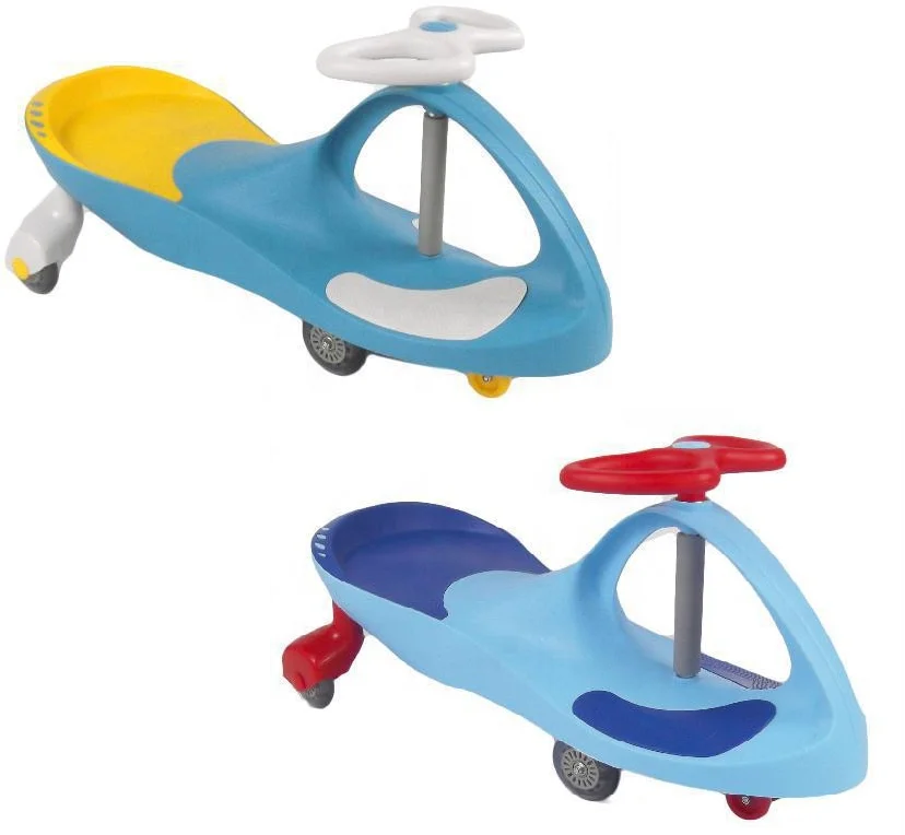 New Outdoor Indoor Playing Portable Safe Kids Toys Multifunctional Steering Wheel Wiggle Car Ride For Baby