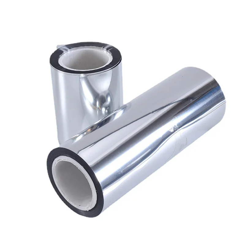 Manufacturer Supply Transparent PE Roll Plastic 30 micron Aluminized BOPP Film For Packaging And Lamination