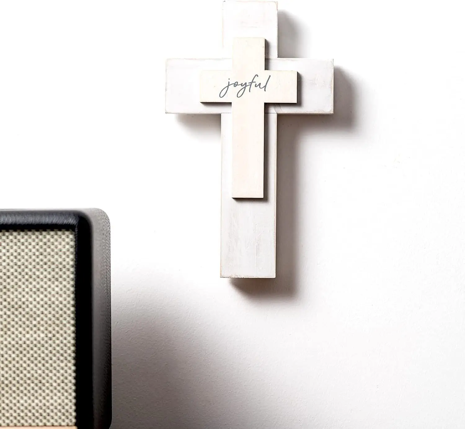 Wall Wooden Cross Christians Crosses Spiritual Religious Cross With Hook Christmas Wall Hanging Handmade