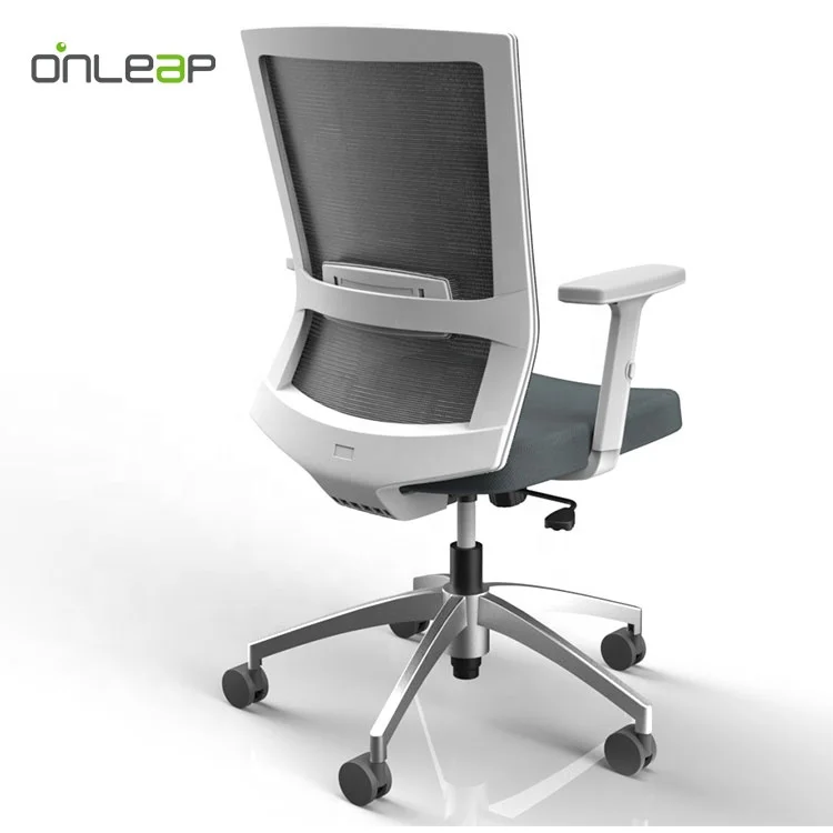 Onleap Lumbar Support Ergonomic Swivel Task Computer Desk Home Office Chair with Wheels and Arms