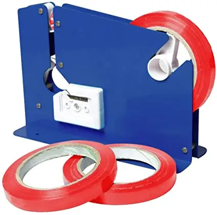 LP PVC88692204 9 мм x 66 м цветная пленочная лента из ПВХ для герметизации и обвязки полиэтиленовых пакетов