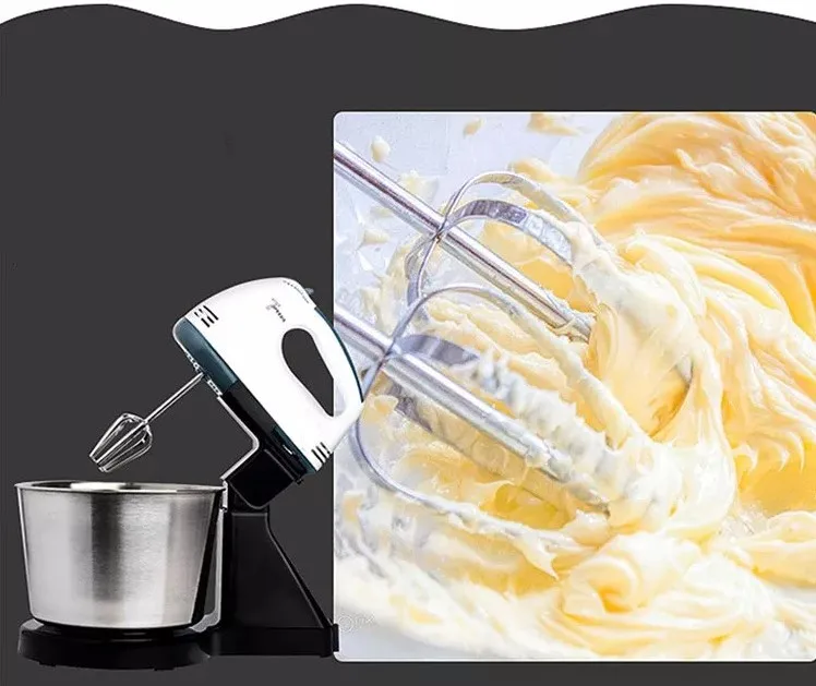 Electric Hand Mixer 7 Professional For Mixing Manual Mini Motor Blender Juicer High Speed Power Double Safety Food Wholesale
