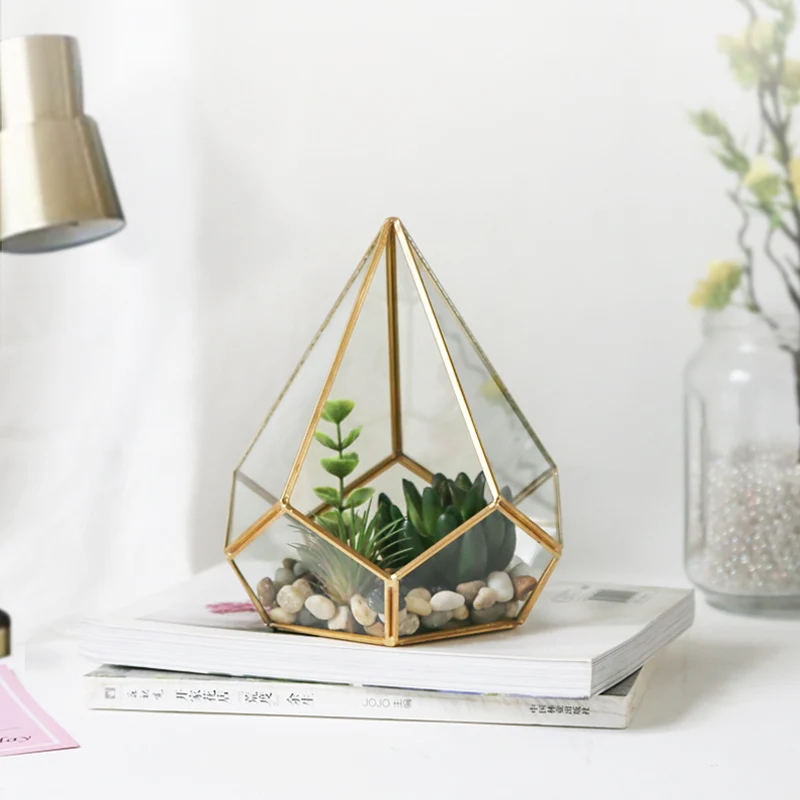 Изысканная стеклянная теплица, декоративные стеклянные контейнеры, Заводские на заказ