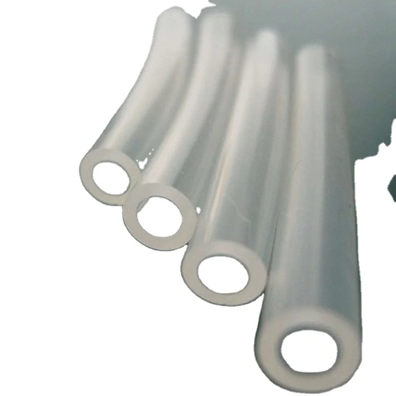 Customized China Factory Heat resistance transparent food grade silicone hose