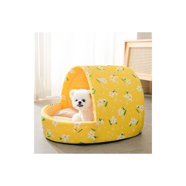 General dog yurts kennel Teddy Pomeranian kennel semi-enclosed small dog cat kennel dog house