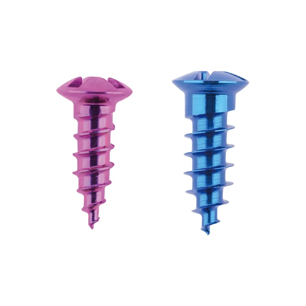 Maxilloficial Orthognathic Medical Implant Genioplasty Titanium Plates 5 Holes(0.8mm)