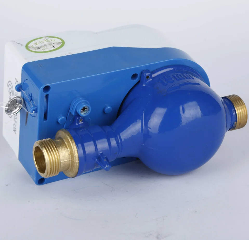 water meter single jet manufacturer prepaid smart IC card water meter