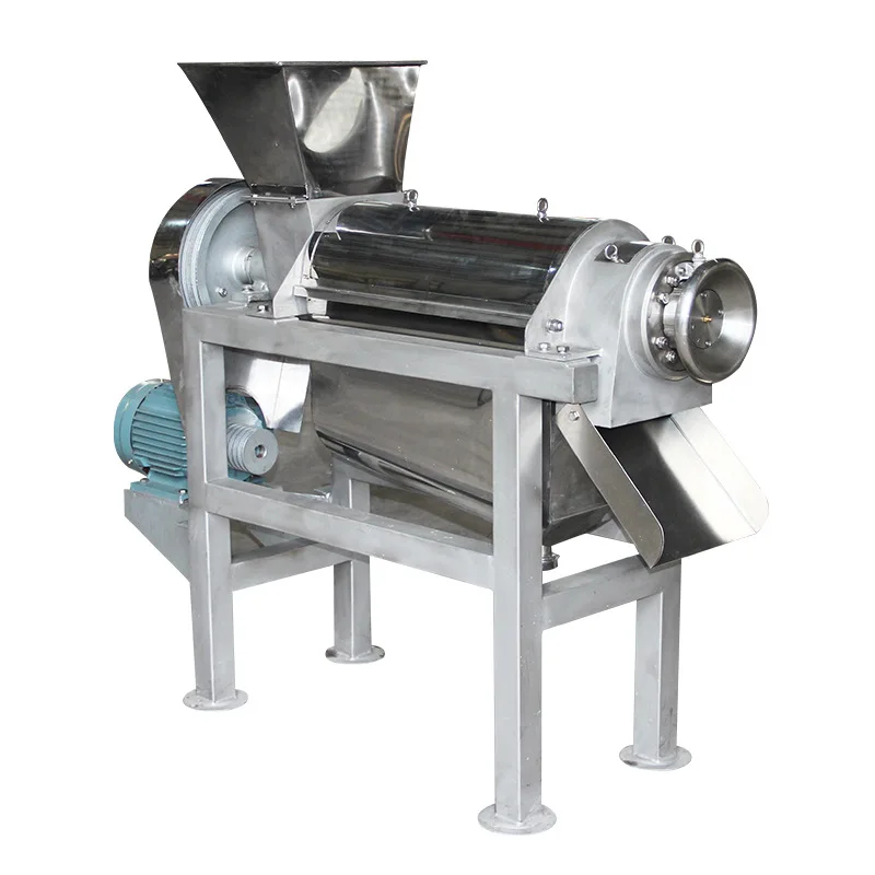 
Industrial fruit and vegetable spiral juicer Apple crushing press juicer 