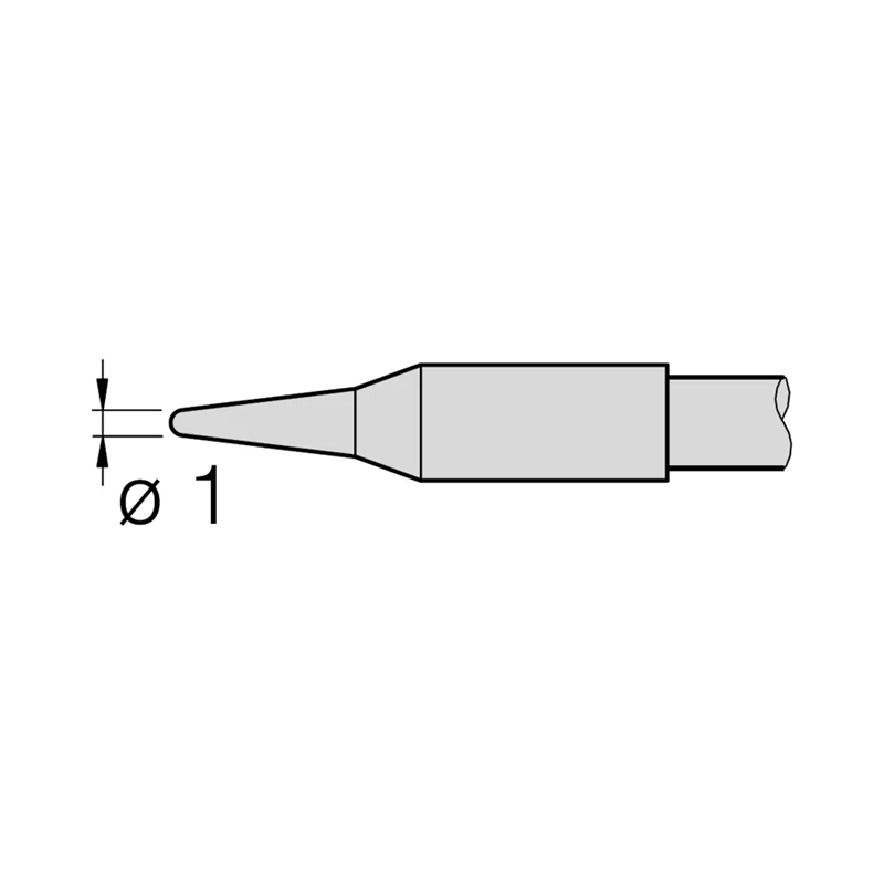 WEIDINGER JBC Wholesale High Quality Chisel Shaped 2.2 X 1 mm Soldering Iron Tips for Soldering Iron T245