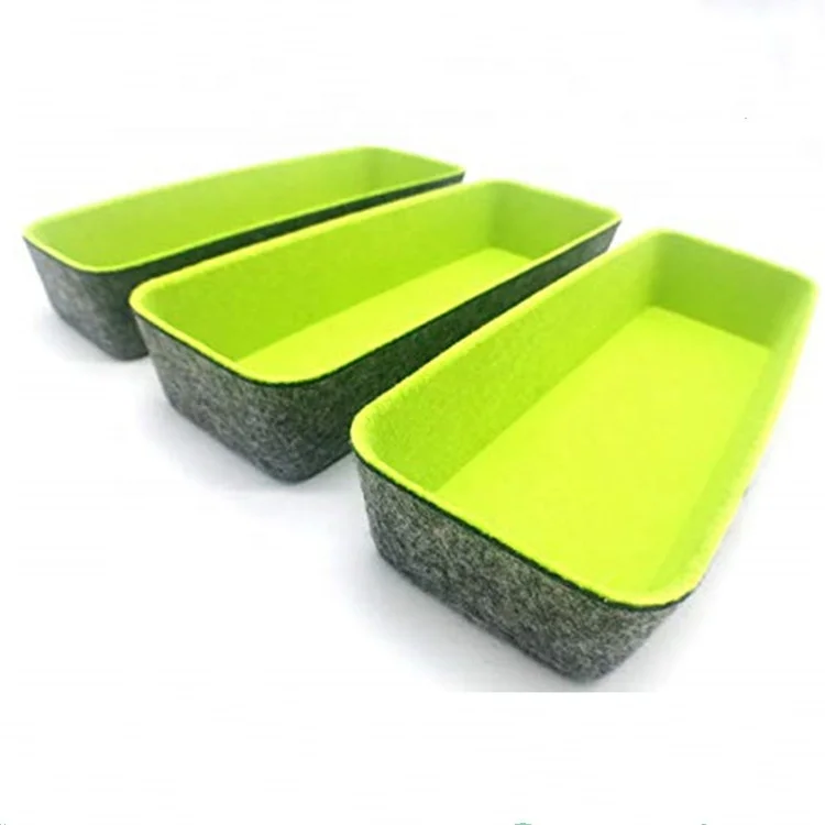 2023 Handmade ECO-friendly polyester felt fabric storage box
