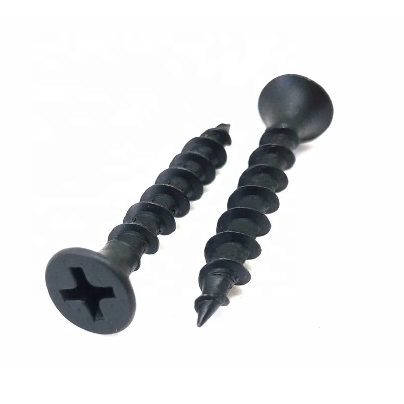 Fasteners Dry Wall Nails High Strength Drywall Black Hard Screws Head Drywall Screw