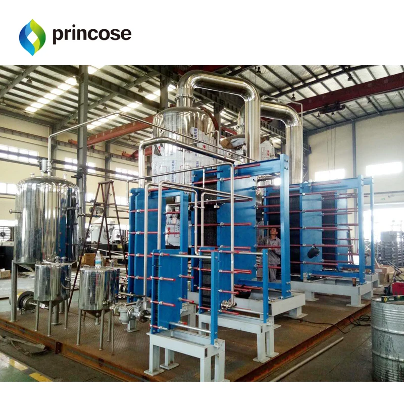 Maltose plate concentration evaporation  Falling film evaporator