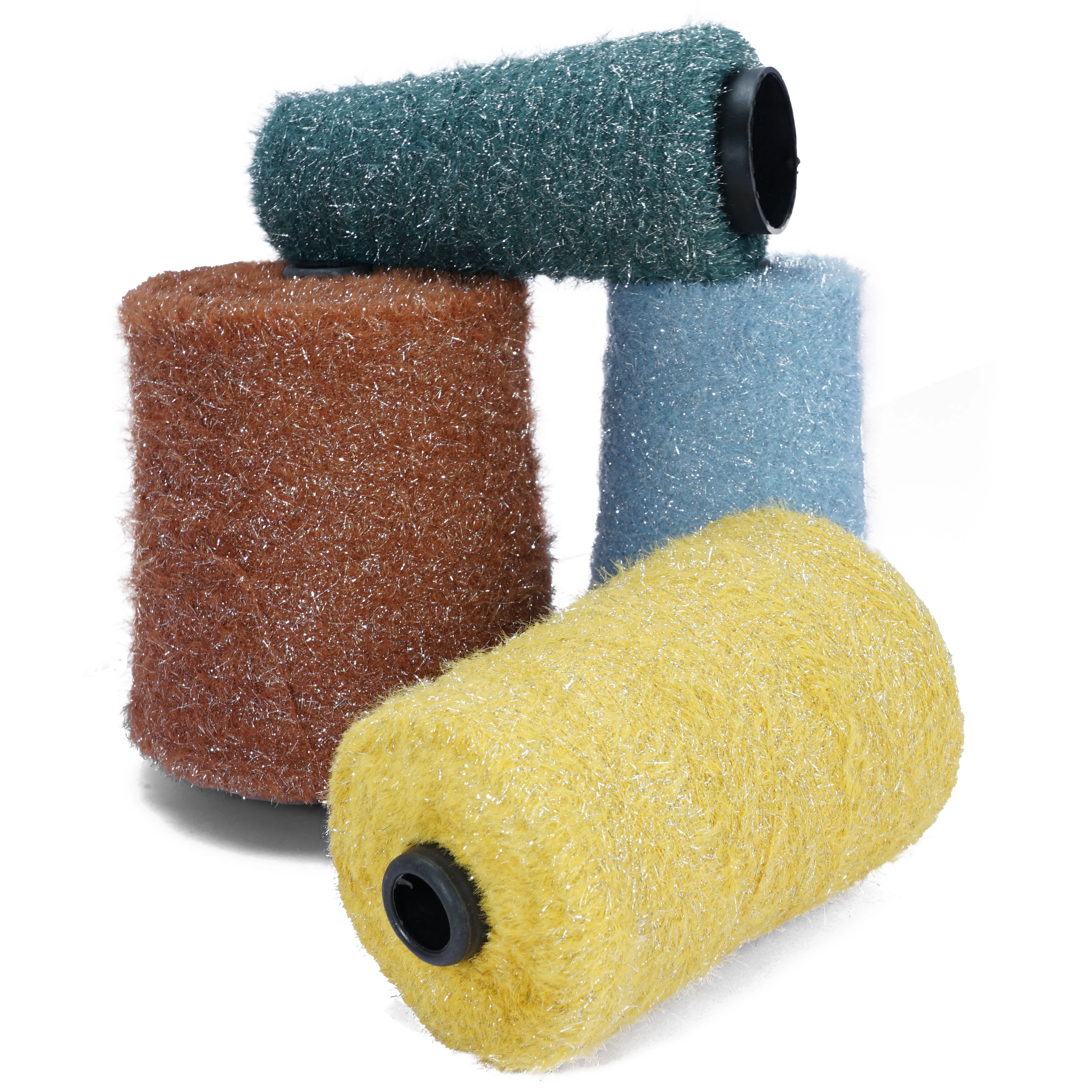 Factory price 11NM  nylon feather yarn imitation mink fancy fluffy crochet yarn eyelash yarn for Knitting