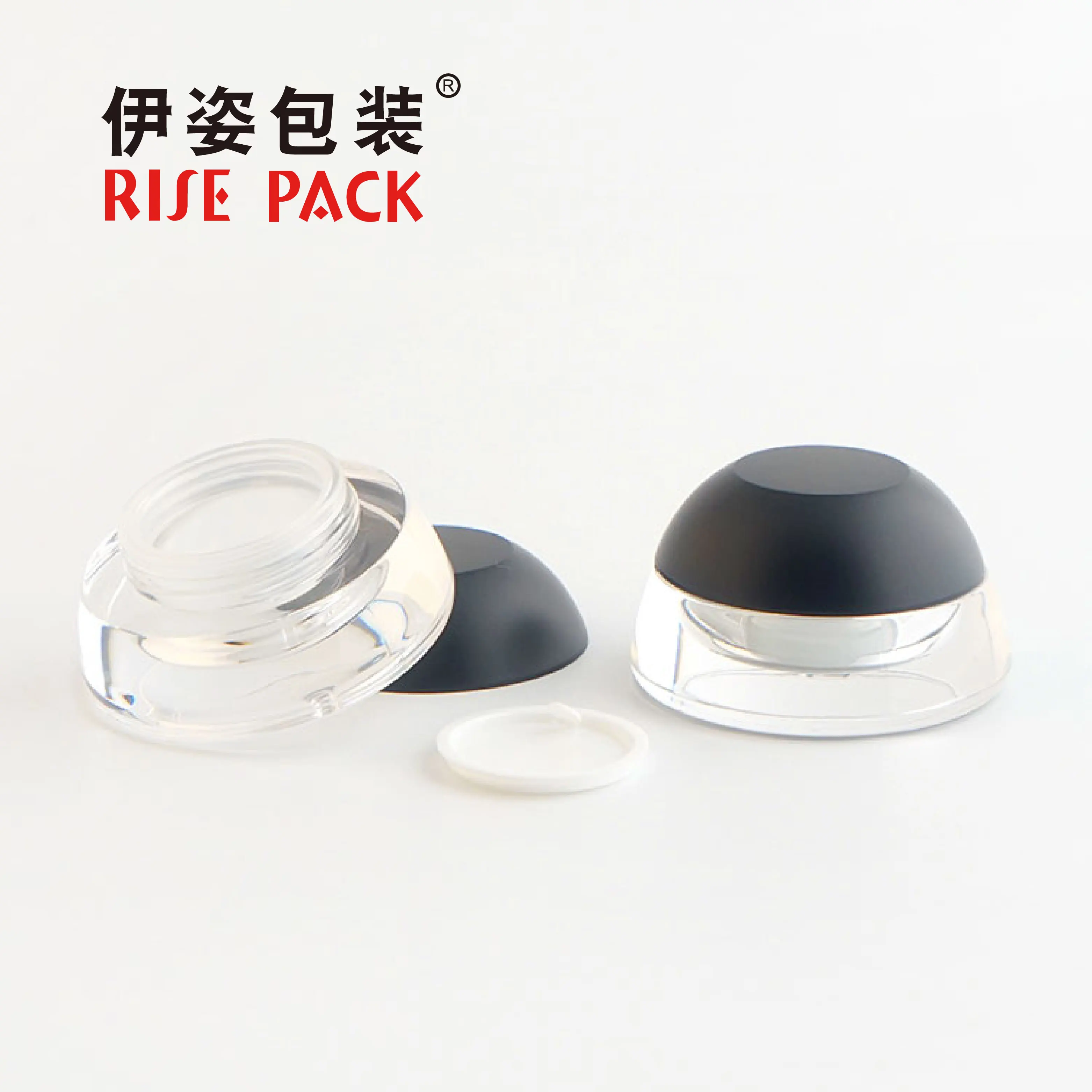 Customized 5g 15g 30g 50g Design Cream Jar Empty Skincare Packaging Acrylic Face Cream Jar With Screw Lid