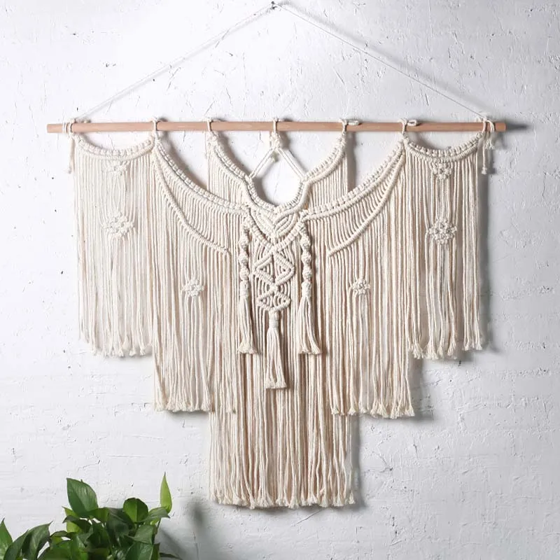 Wholesale Large Macrame wall hanging modern bohemian tapestry boho room de Home Decoration boho office decor Tapestry