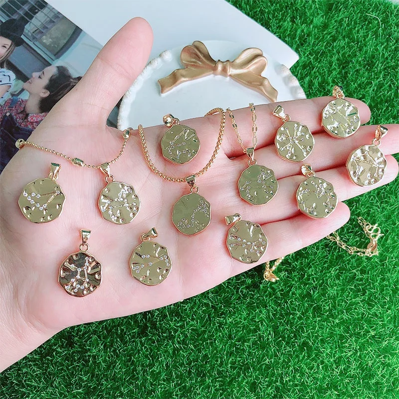 
Jewelry wholesale Gold Plated Enamel funny Jewelry Happy/Sad/Cry Face Emotion Pendant Necklace 