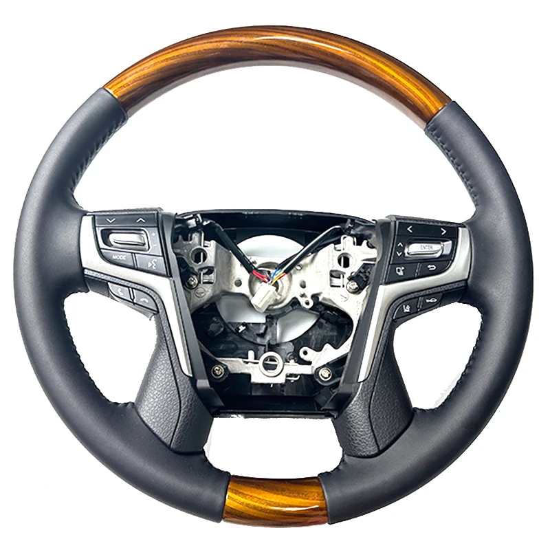 Рулевое колесо для 2008 2012 и yota Land Cruiser из персикового дерева на заказ рулевое lc 200