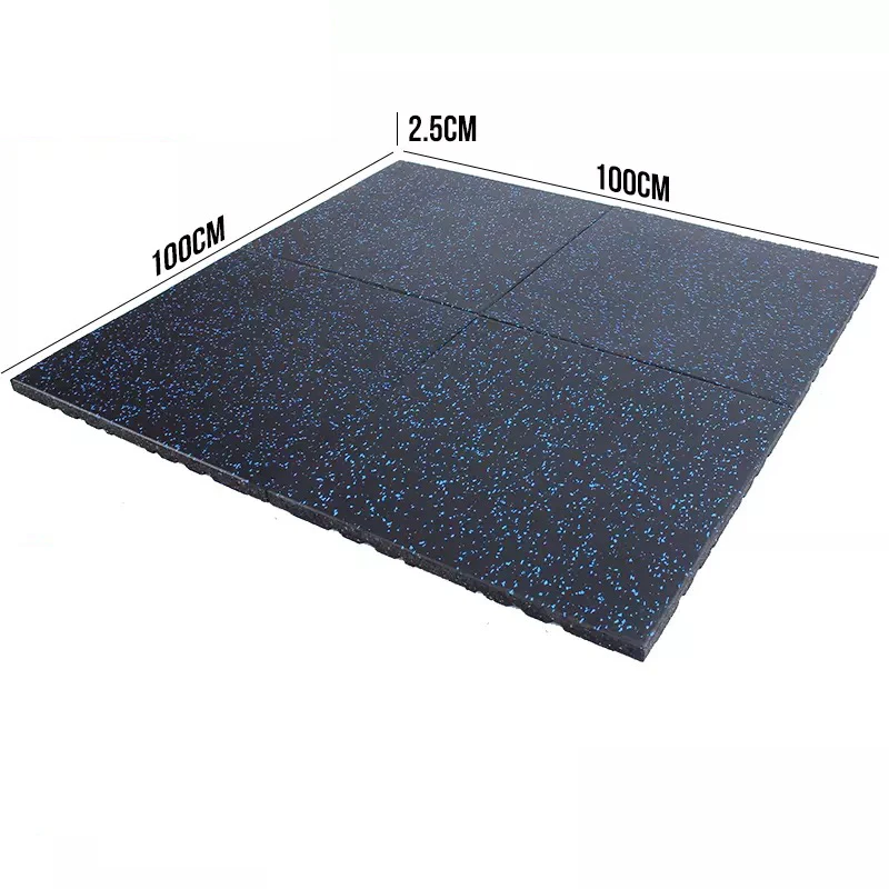 
different thicknesses shock & noise absorbing rubber mats EPDM flooring mat 